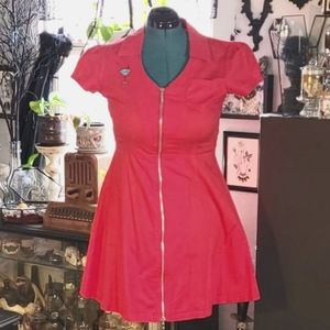 Sourpuss Man's Ruin Retro Diner Dress